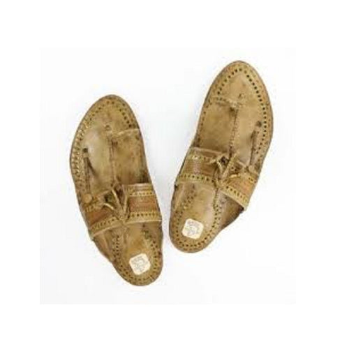 Kolhapuri Chappal Cream Color